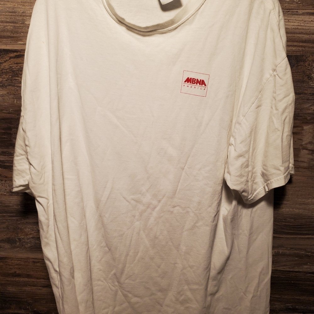 Vtg 2001 MLB Cleveland Indians Chief Wahoo T-Shirt Mens XL MBNA Y2k - Picture 2 of 3